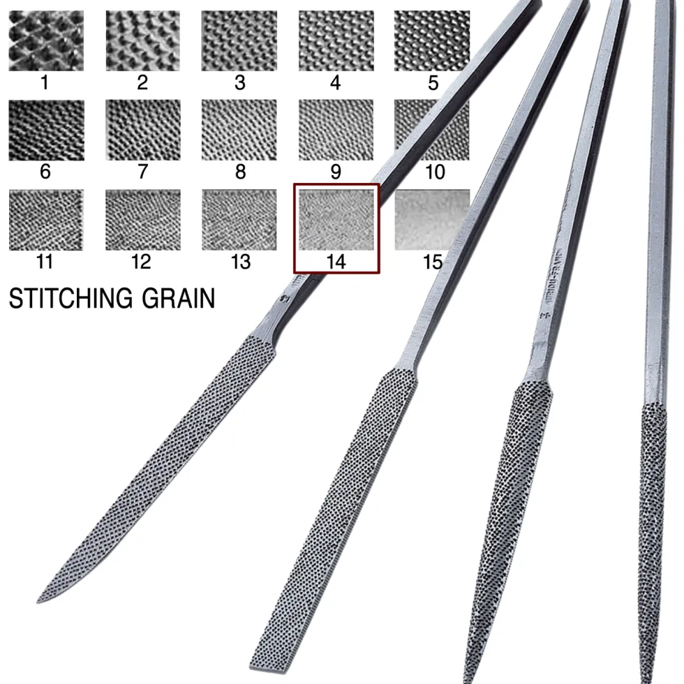 Auriou Needle Rasps - Set of 4