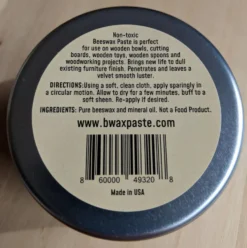Beeswax Paste by Interstate Woodworks