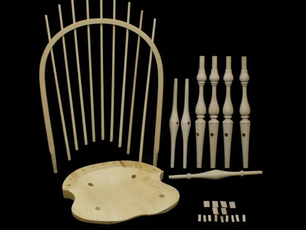 Bowback Side Windsor Chair Kit
