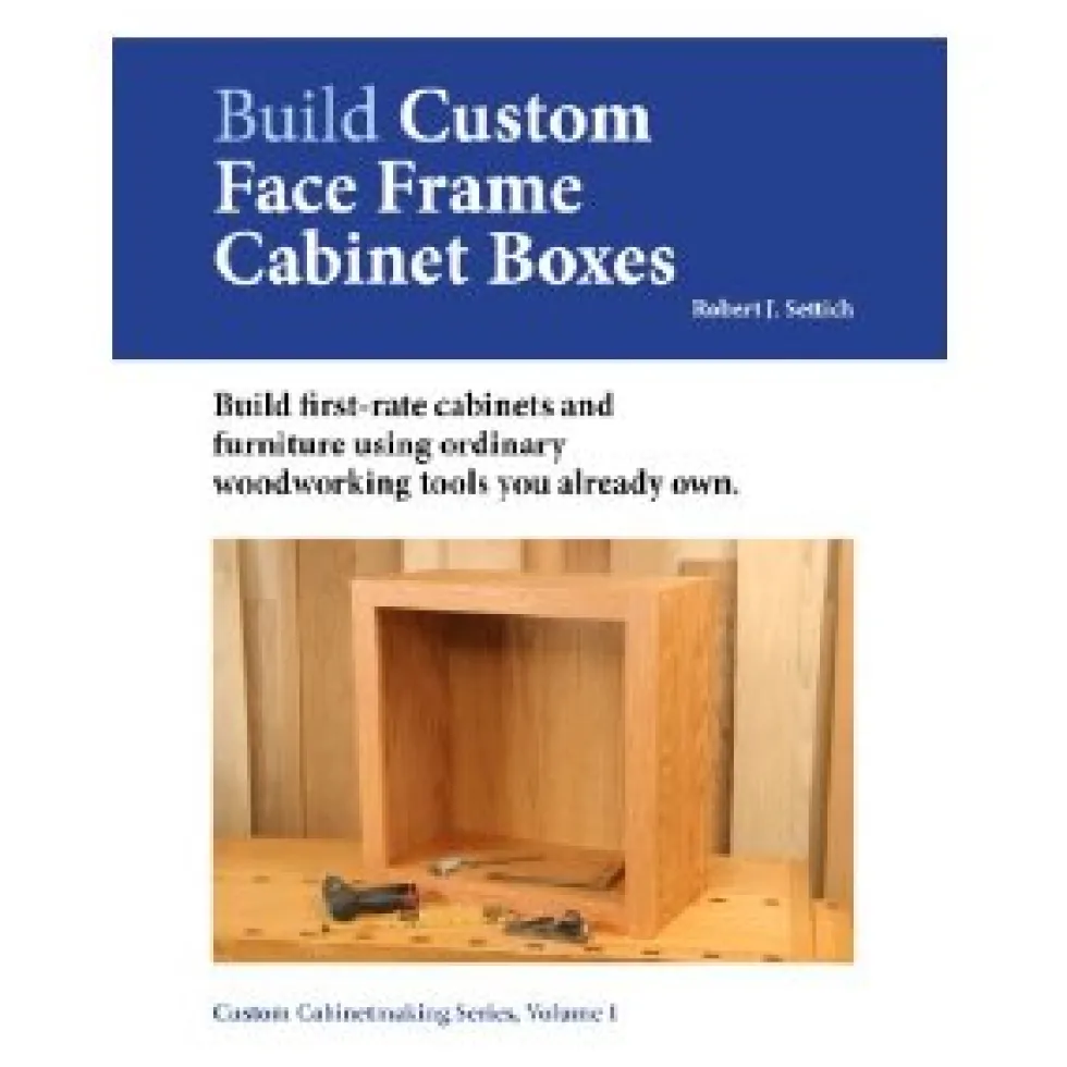 Build Custom Face Frame Cabinet Boxes DVD
