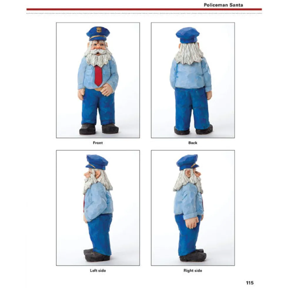 Carving Undercover Santas - Russell Scott
