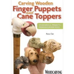 Carving Wooden Finger Puppets and Cane Toppers