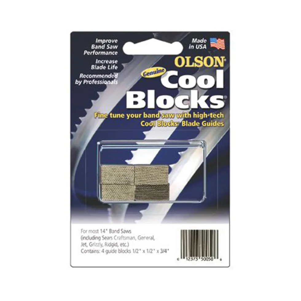 Cool Blocks Phenolic Guides for Bandsaws