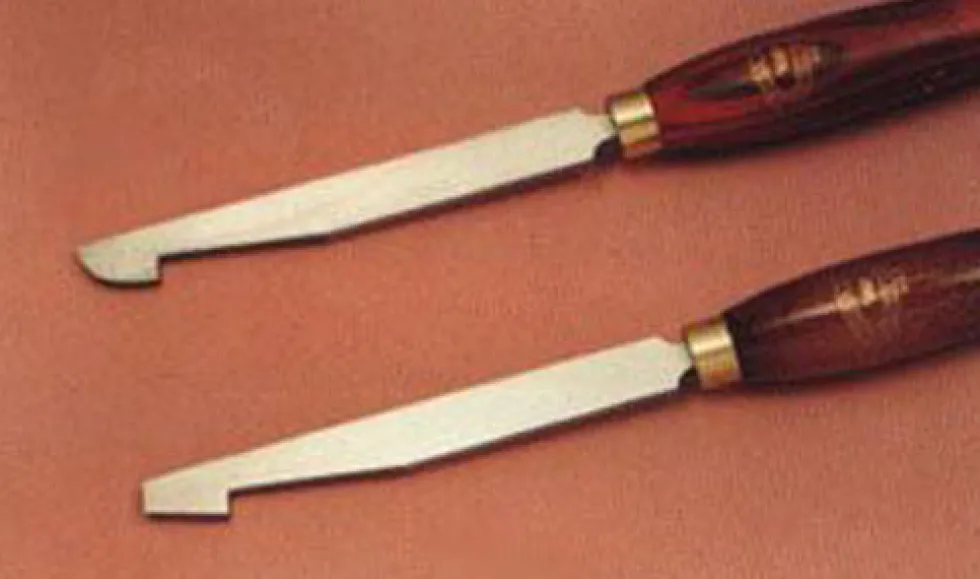 Crown 3/4 inch Round Side Cutting Scraper