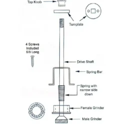 Deluxe Pepper Mill Kit