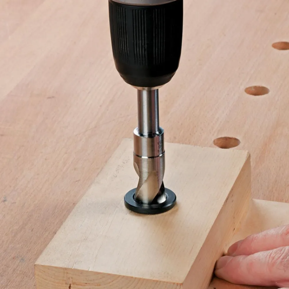 Dog Hole Drilling Set - 3/4 inch