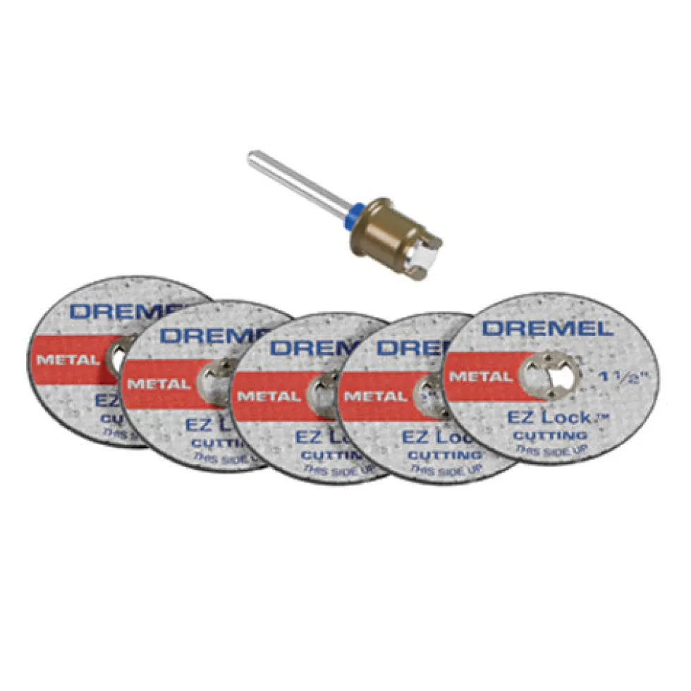 Dremel EZ Lock Starter Kit with 5 Cut Off Wheels