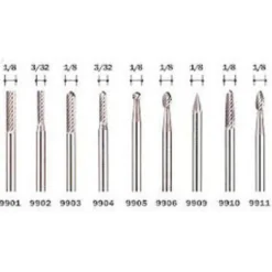 Dremel 1/8 inch Tungsten Carbide Cutters