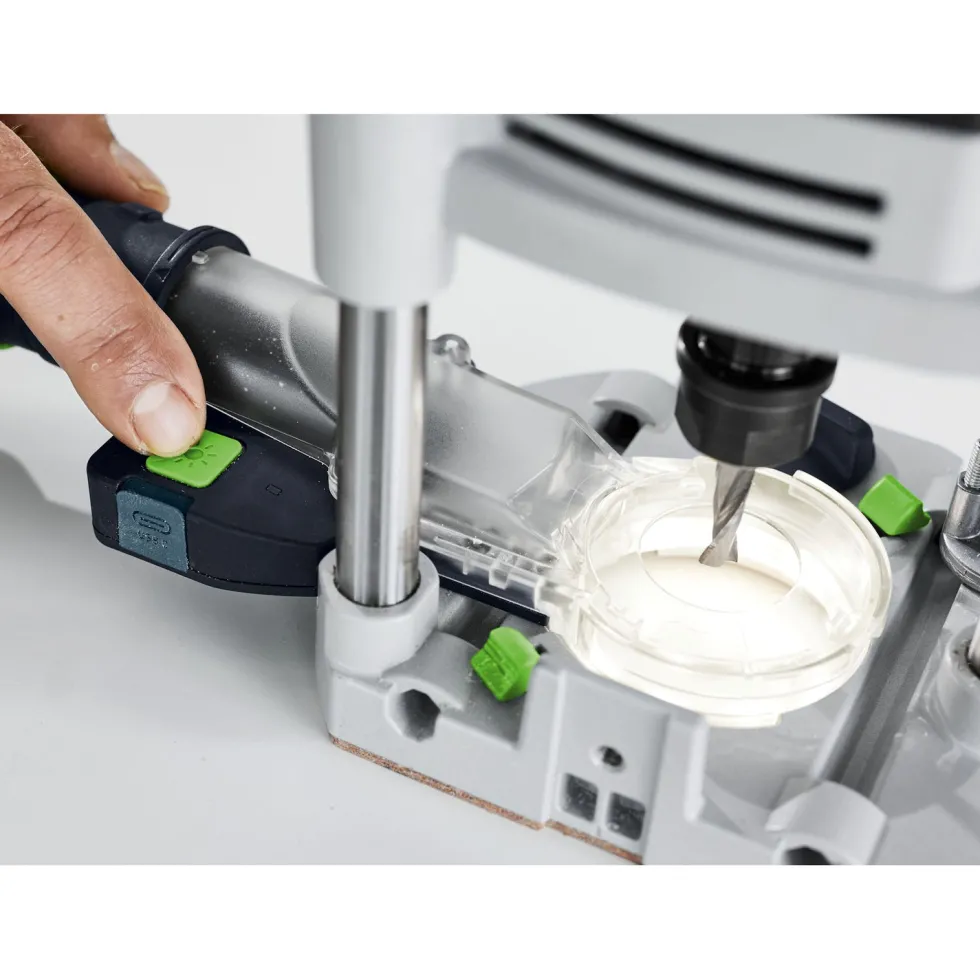 Festool Dust Extraction Hood + Light Module for OF 1400 Router