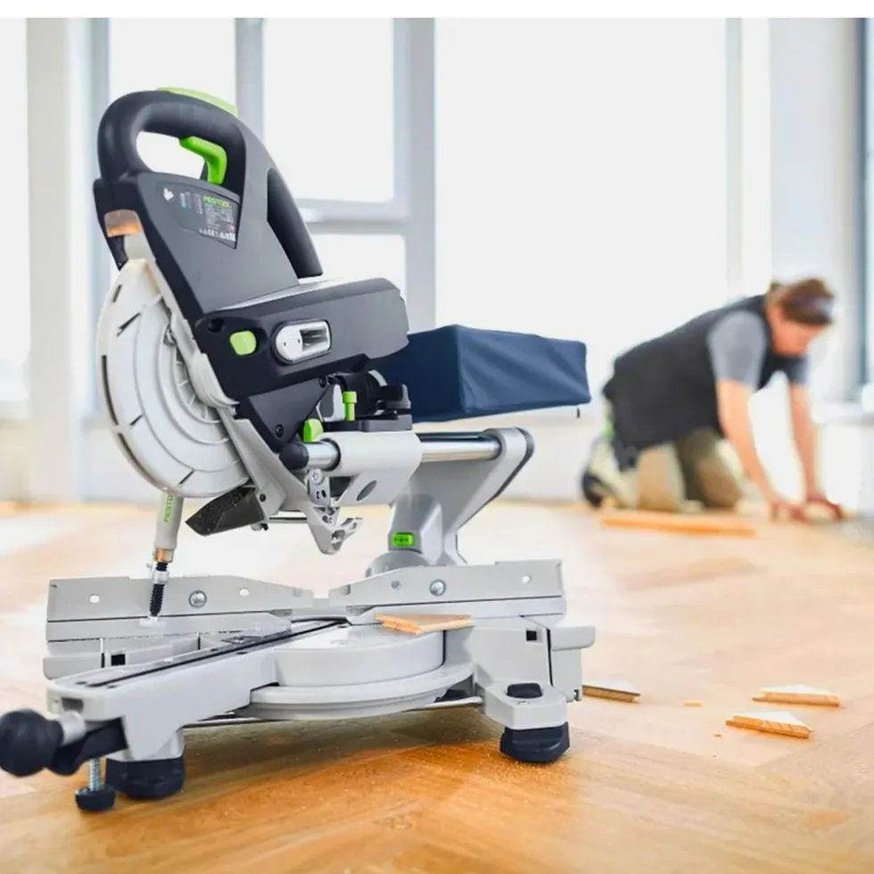 Festool KSC 60 Cordless Compound Miter Saw + 8Ah Energy Set Combo