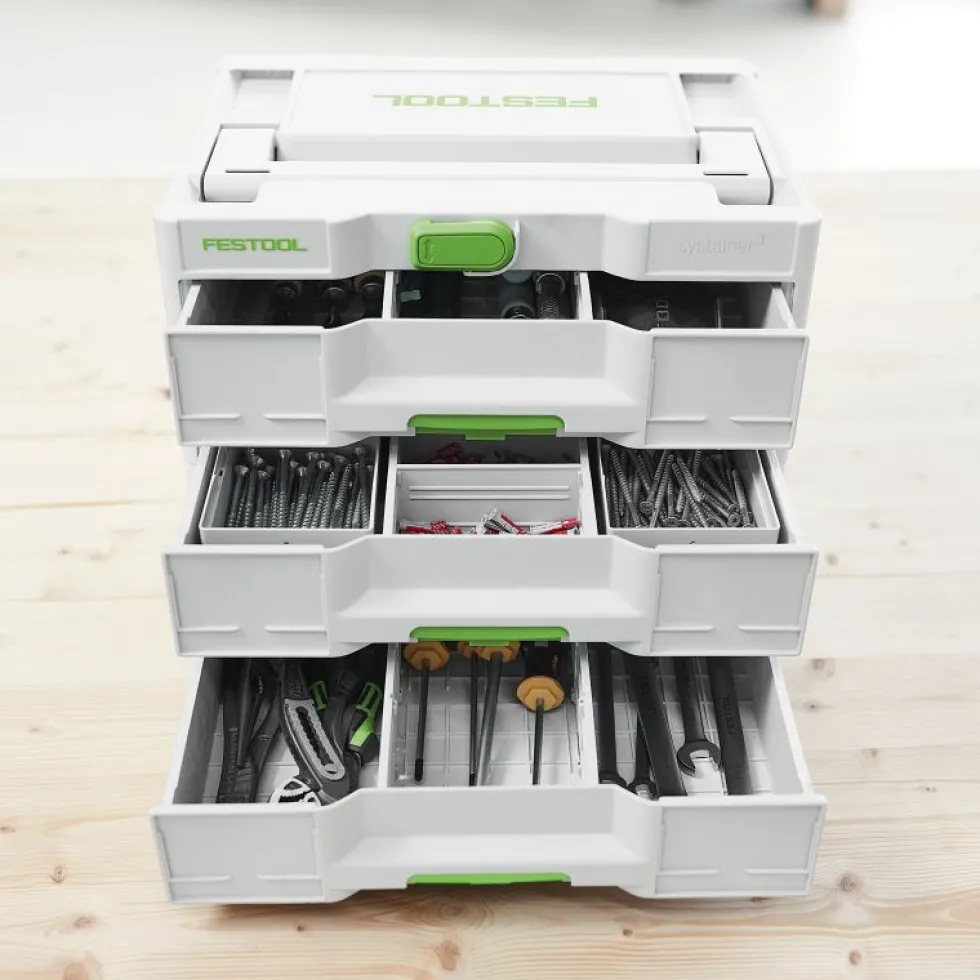 Festool SYS3 Sortainer M 337 Multi-Drawer Storage Cases