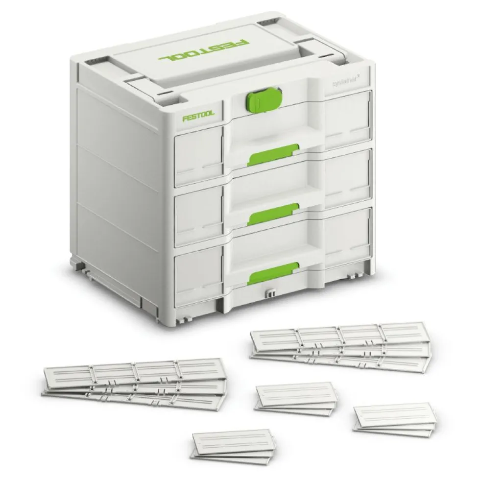 Festool SYS3 Sortainer M 337 Multi-Drawer Storage Cases