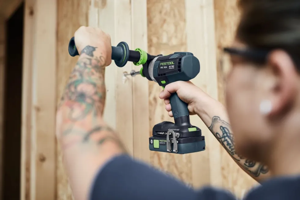 Festool TPC 18/4 Li-Ion QuaDrive Cordless Hammer Drill