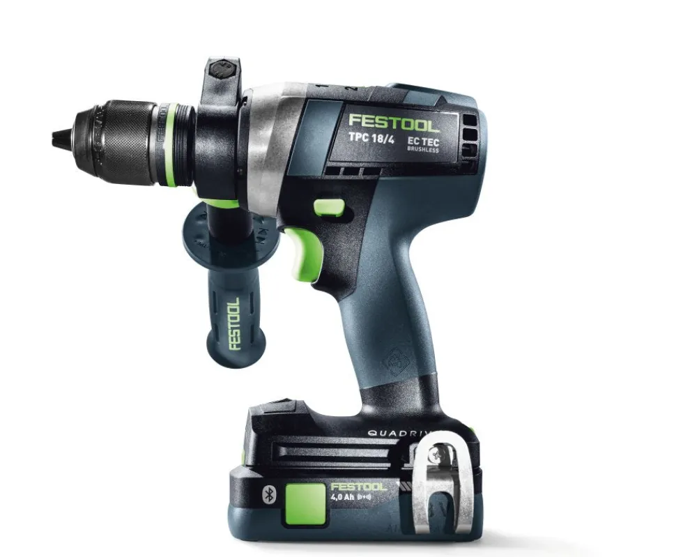 Festool TPC 18/4 Li-Ion QuaDrive Cordless Hammer Drill
