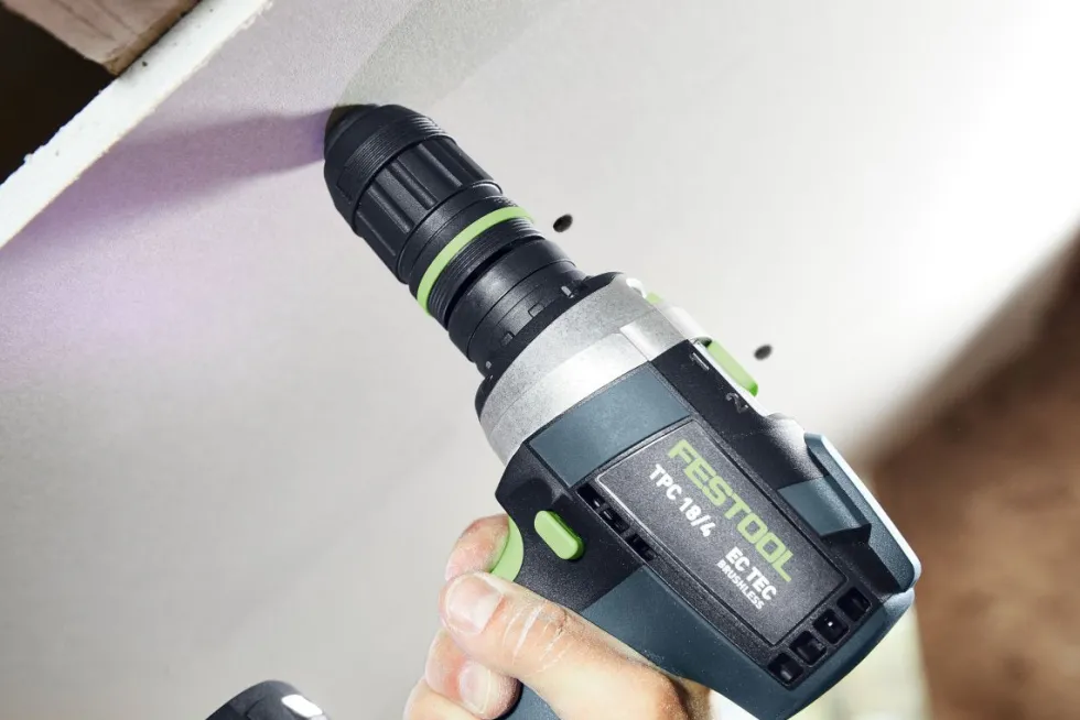 Festool TPC 18/4 Li-Ion QuaDrive Cordless Hammer Drill
