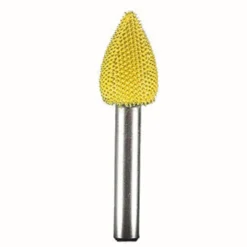 Flame Saburr Tooth Carbide Burrs - 1/4 inch Shank
