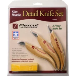 Flexcut Detail Knife Set with Slim Handles
