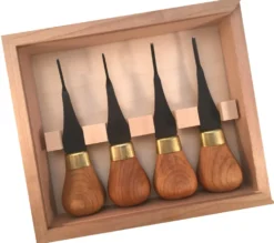 Flexcut Premium Micro Palm Chisels - Set of 4
