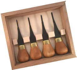 Flexcut Premium Mini Palm Chisels - Set of 4