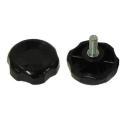 Fluted Knob - 3/8"-16 (Stud)