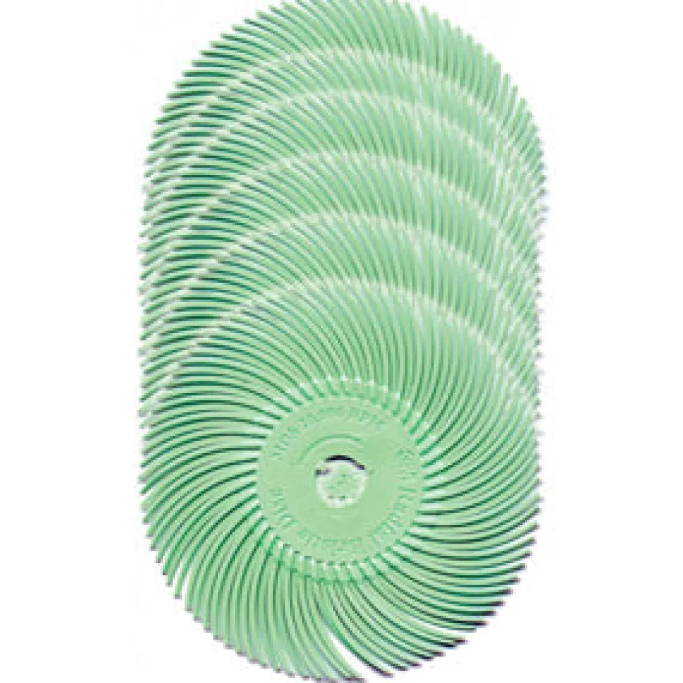 Foredom 3 inch Radial Bristle Brush - Pack of 6