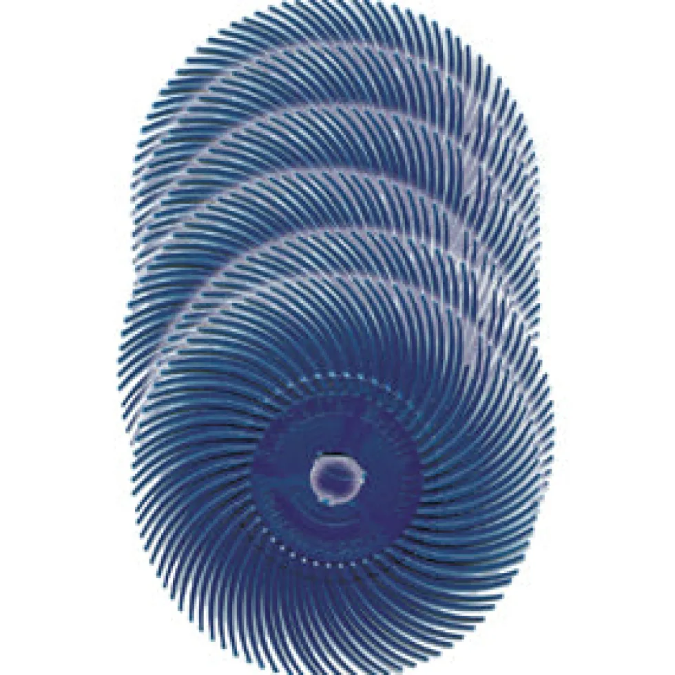 Foredom 3 inch Radial Bristle Brush - Pack of 6