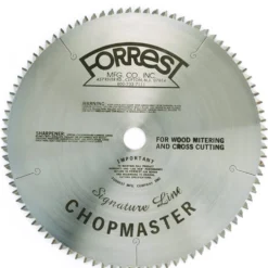 Forrest Chopmaster Signature Line PTB: 12" X 90 Tooth - 1" Arbor
