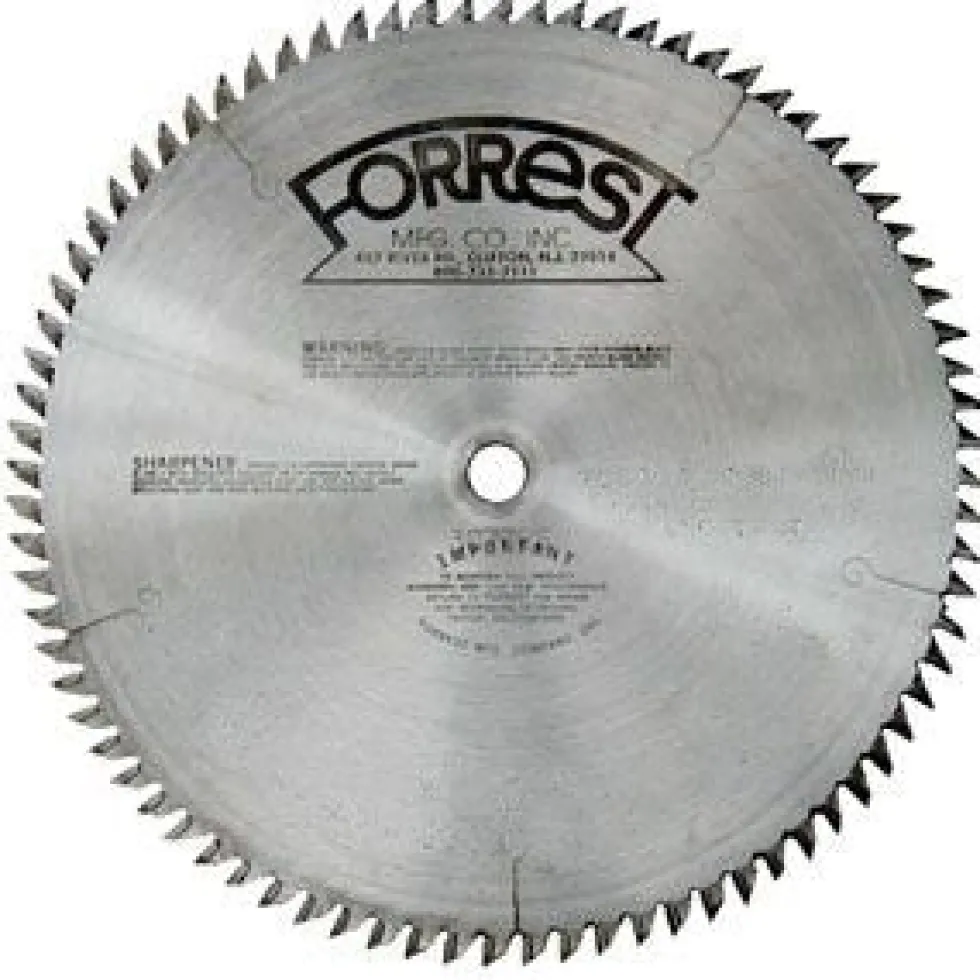 Forrest Chopmaster: 10" x 80 Tooth - .105" Kerf