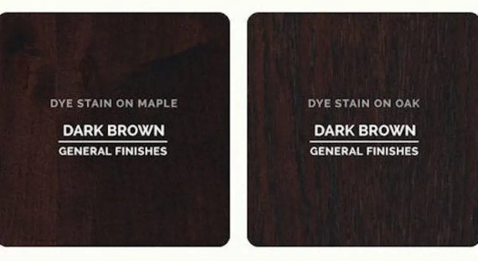 General Finishes Water-Based Dye Stain