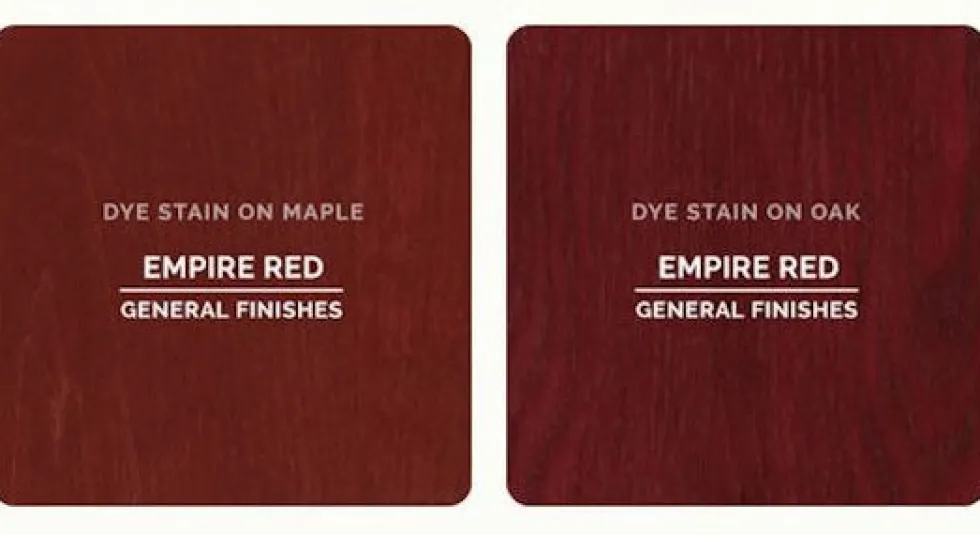 General Finishes Water-Based Dye Stain