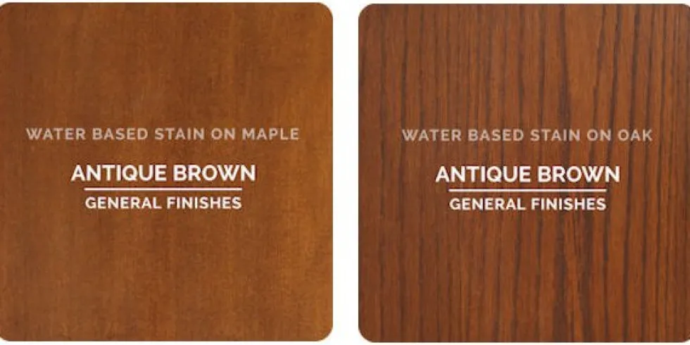 General Finishes Water-Based Wood Stain
