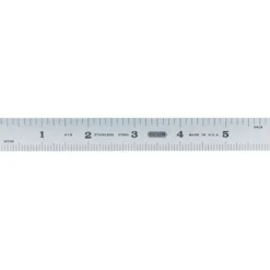 General 6 Inch Rigid Shop Rule