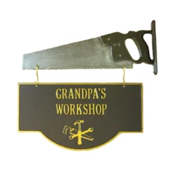 Grandpa's Workshop Sign
