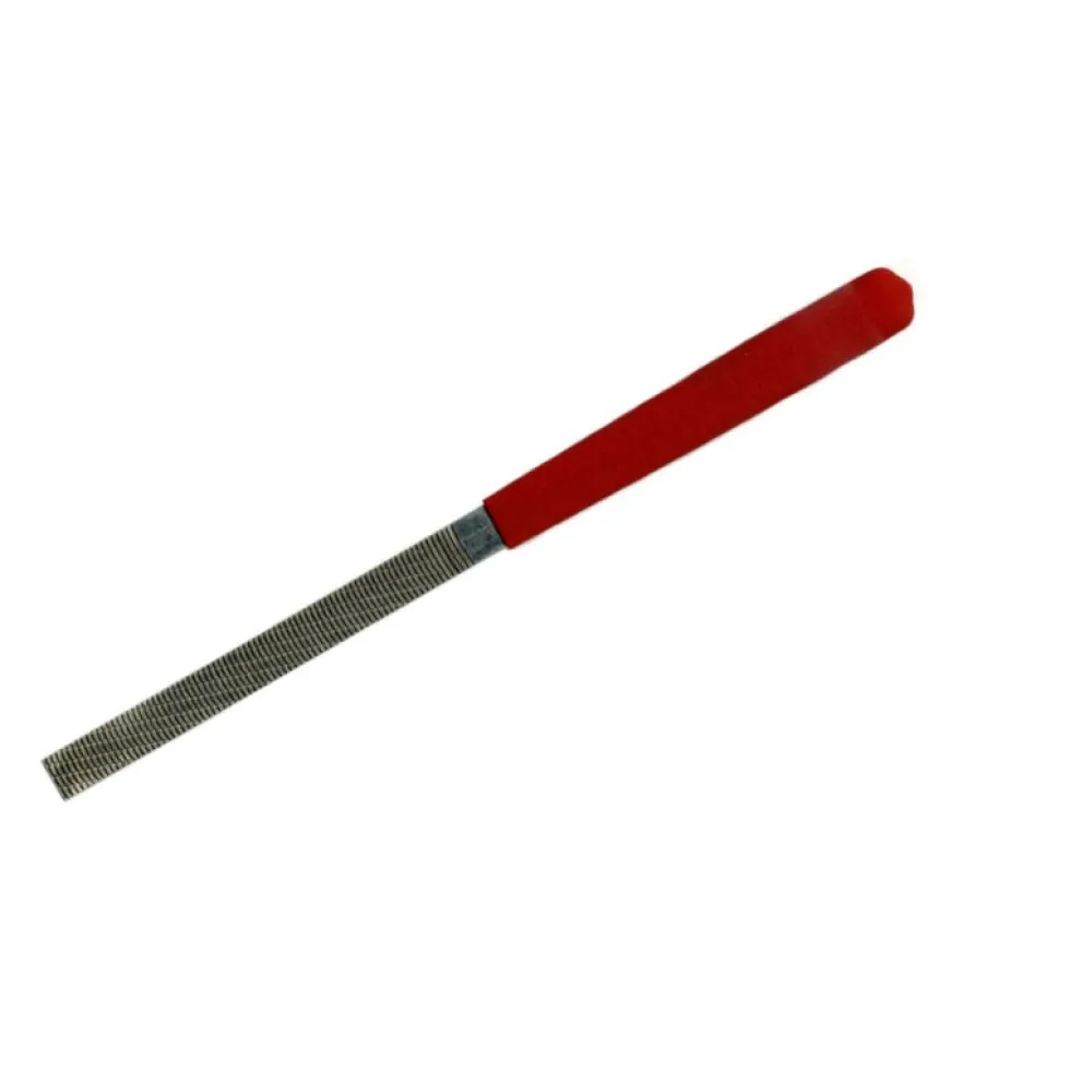 Iwasaki 8" Flat Extreme Fine Cut Carving File with Handle