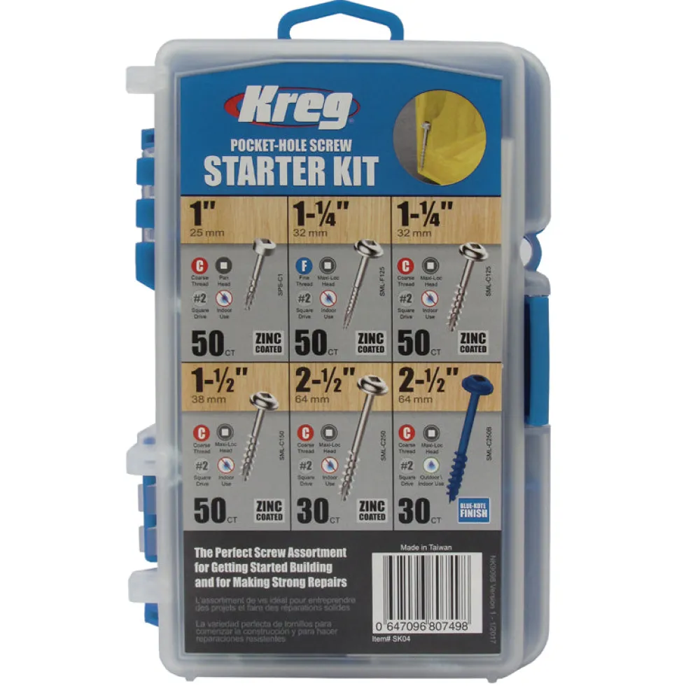 Kreg Pocket-Hole Screw Starter Kit