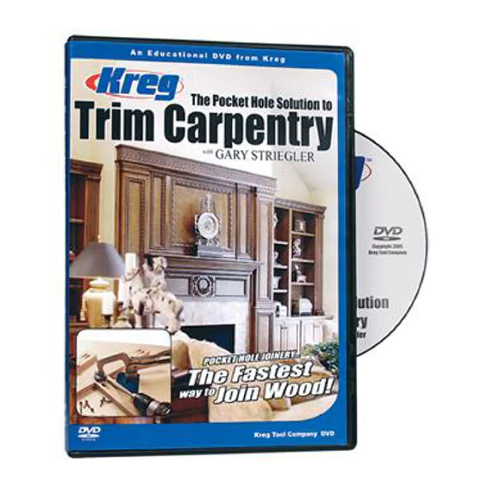Kreg Pocket Holes For Trim Carpentry DVD