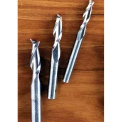 Leigh Solid Carbide Spiral Up-cut Bits for Isoloc Jigs - Set of 3