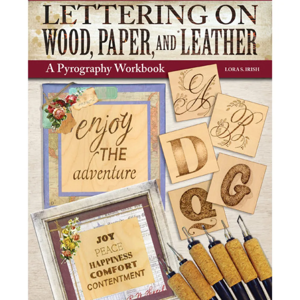 Lettering on Wood, Paper and Leather