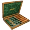 Narex Premium 6-Piece Bench Chisel Set in Wooden Box