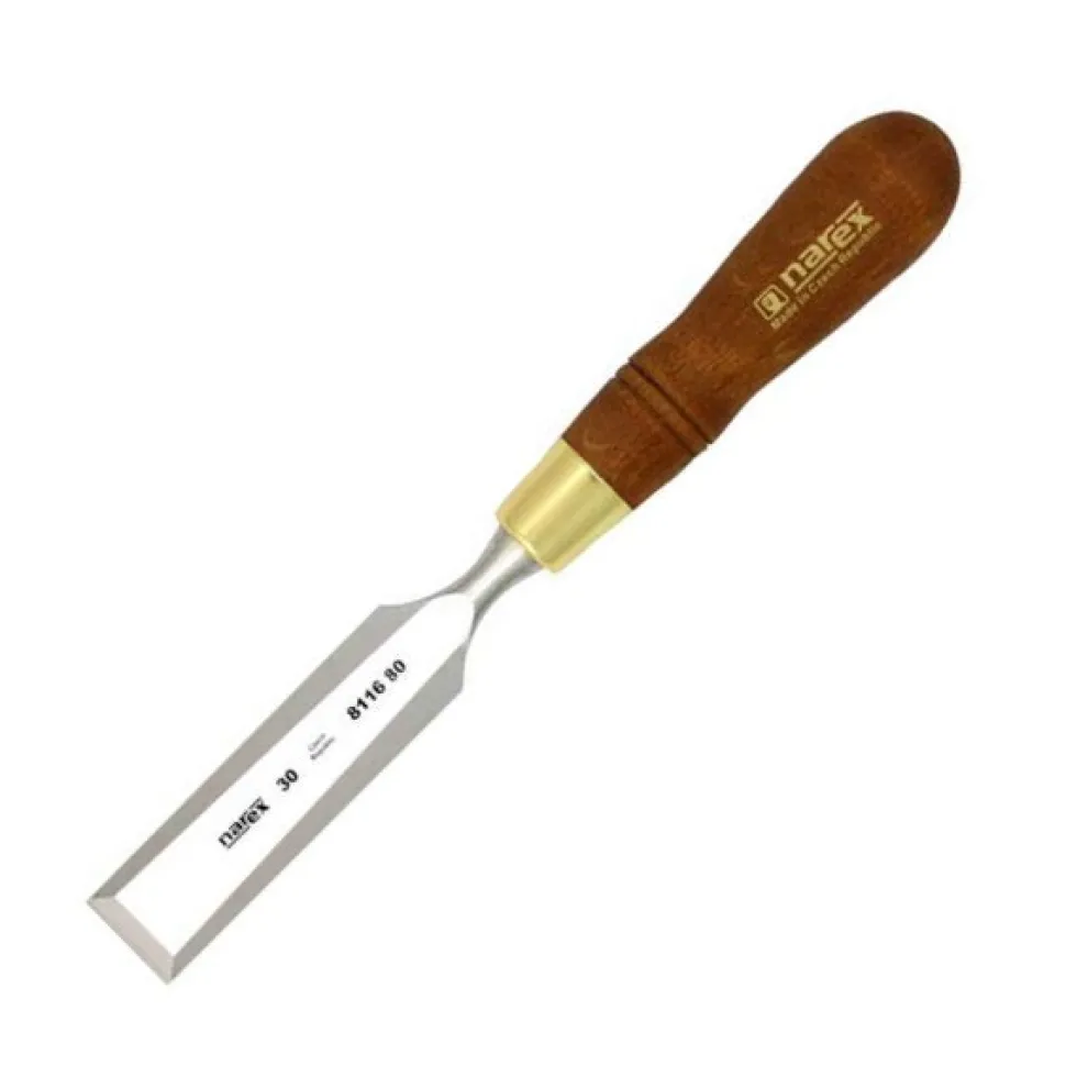 Narex Premium 6-Piece Bench Chisel Set in Wooden Box