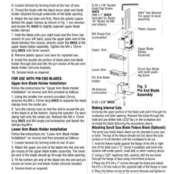 Olson AC49610 Scroll Saw Conversion Kit