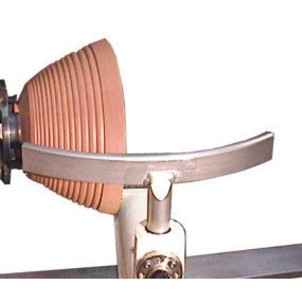 Oneway 9-1/2" Center Mount Curved Toolrest - 1" x 2-3/4" Post