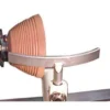 Oneway 12 inch Center Mount Curved Toolrest - 1 inch x 4-1/2 inch Post