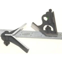 Precision Combination Square with Center Head - 6 inch