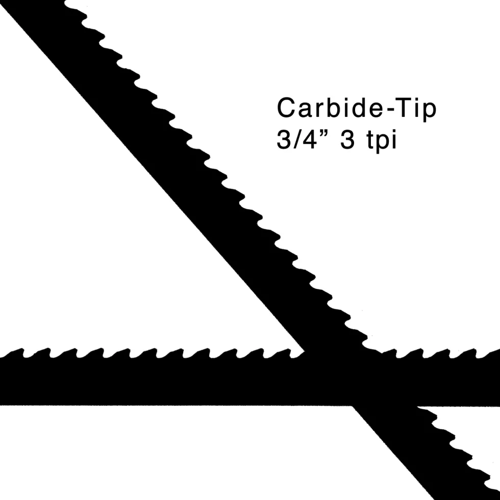 Premium Carbide-Tipped Bandsaw Blade