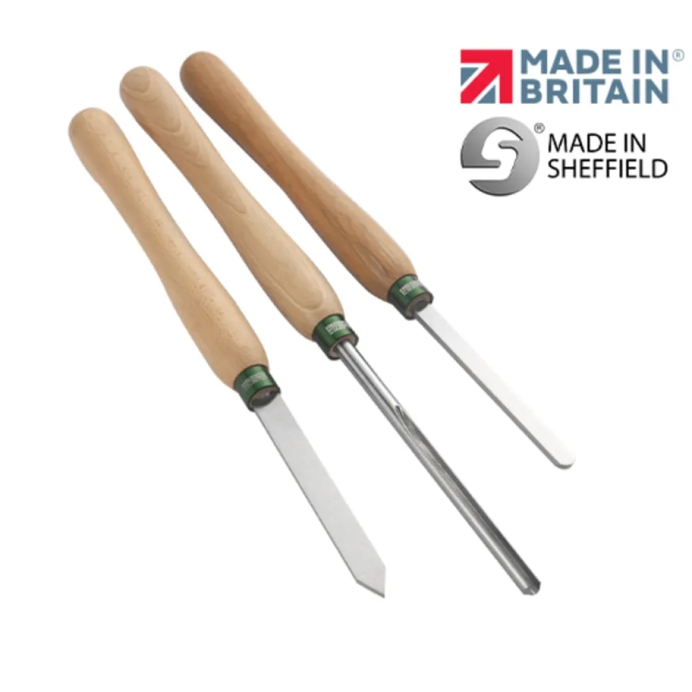 Record Power Bowl Turning Tools - Set of 3