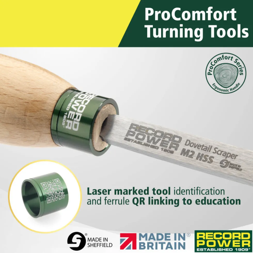 Record Power ProComfort Master Woodturning Collection