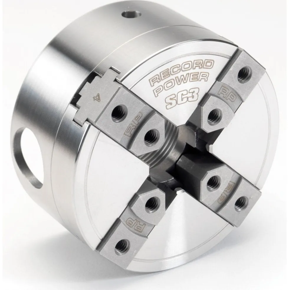 Record Power SC3 Geared Scroll Chuck