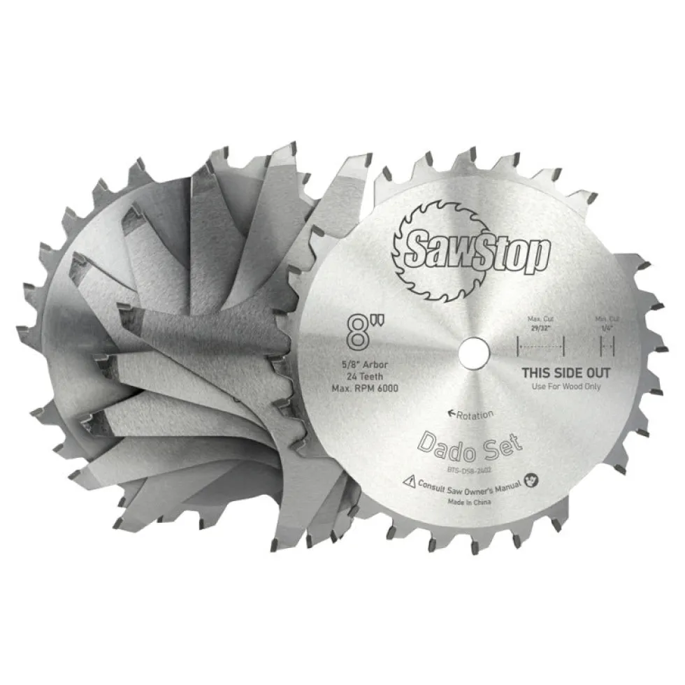 SawStop 8 inch Premium Dado Set in SYS3 112 Systainer