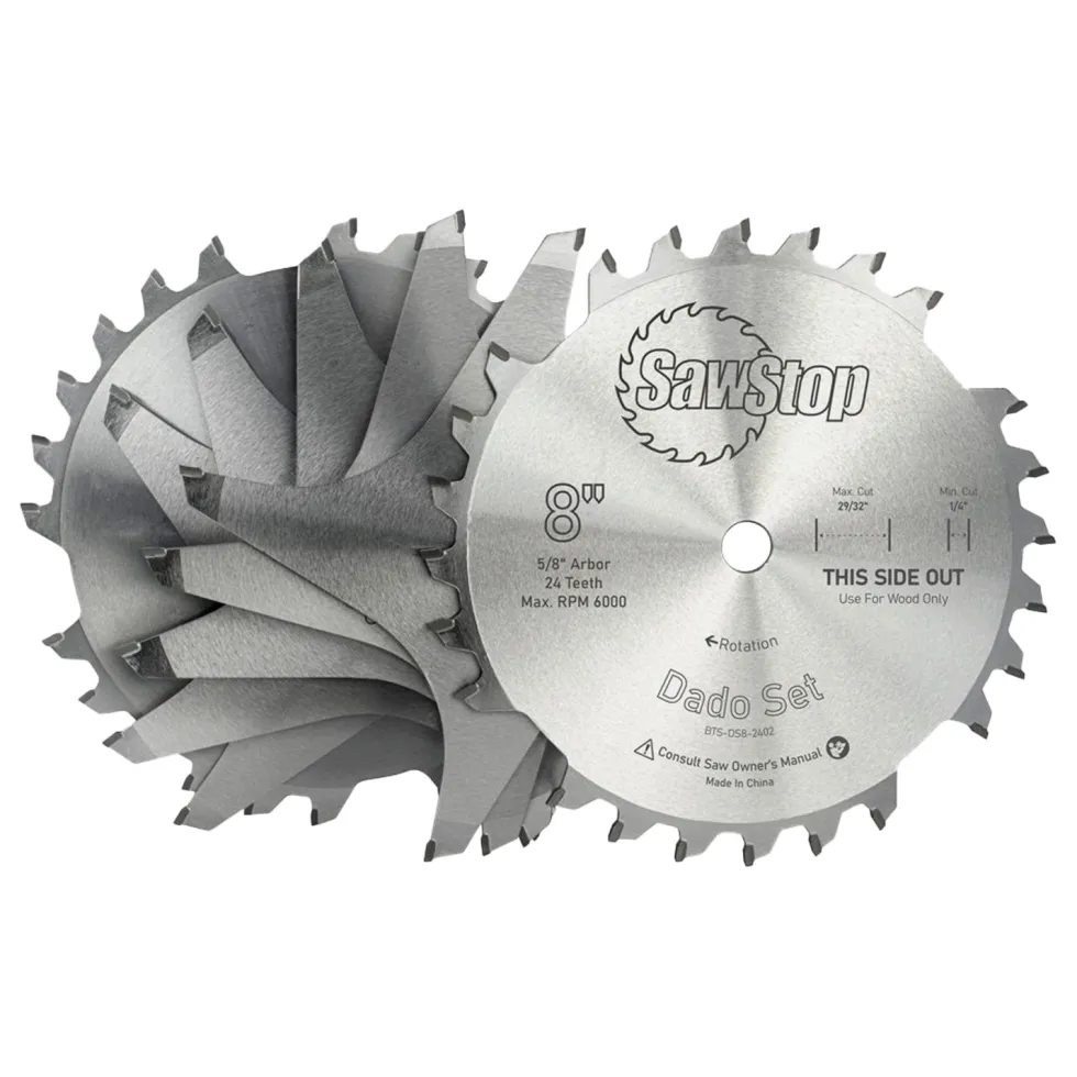 SawStop Premium Dado Set - 8 inch